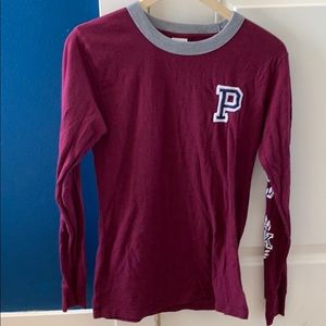 Xs long sleeve on brand PINK shirt